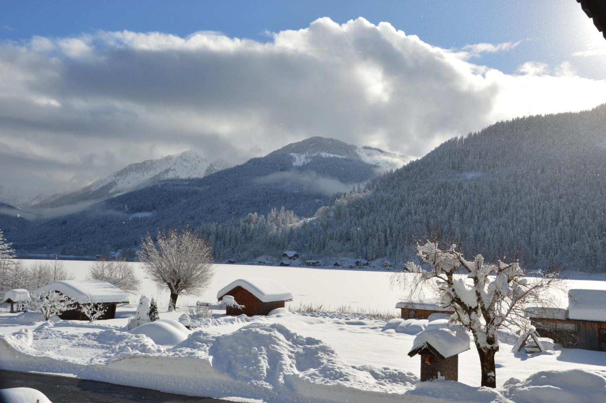 Haus Binter Hotel Weissensee Exterior foto