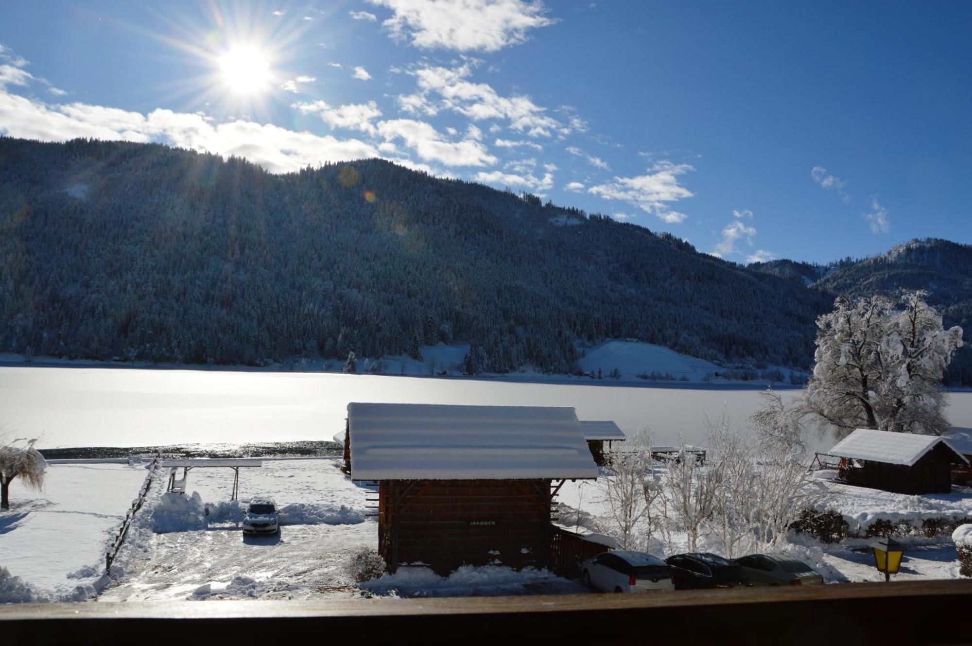 Haus Binter Hotel Weissensee Exterior foto