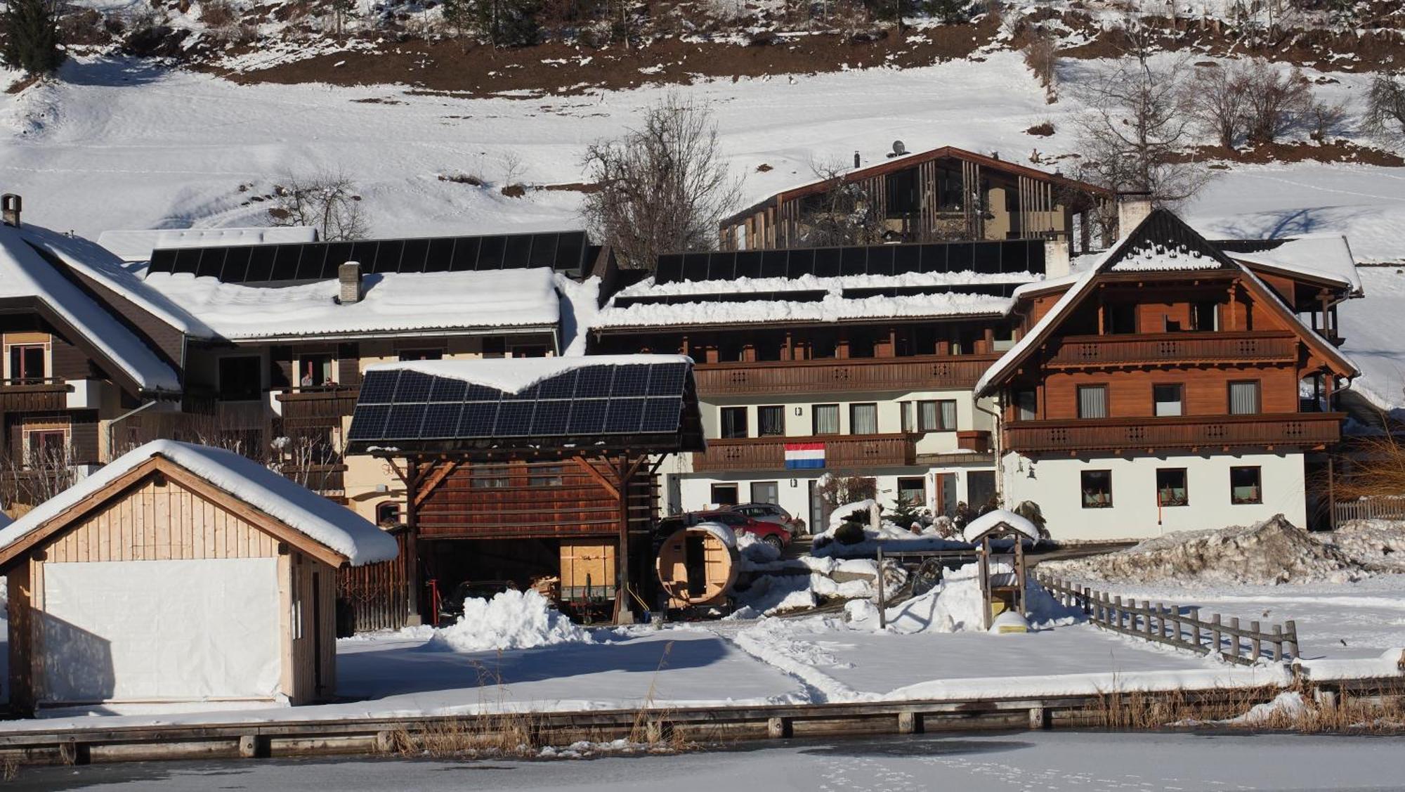 Haus Binter Hotel Weissensee Exterior foto